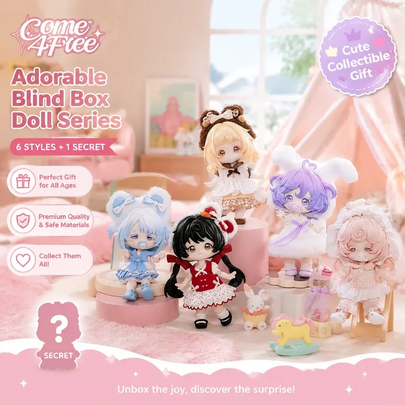 Collectible Collection - Come4free Kör Kutu Serisi Bjd Bebek