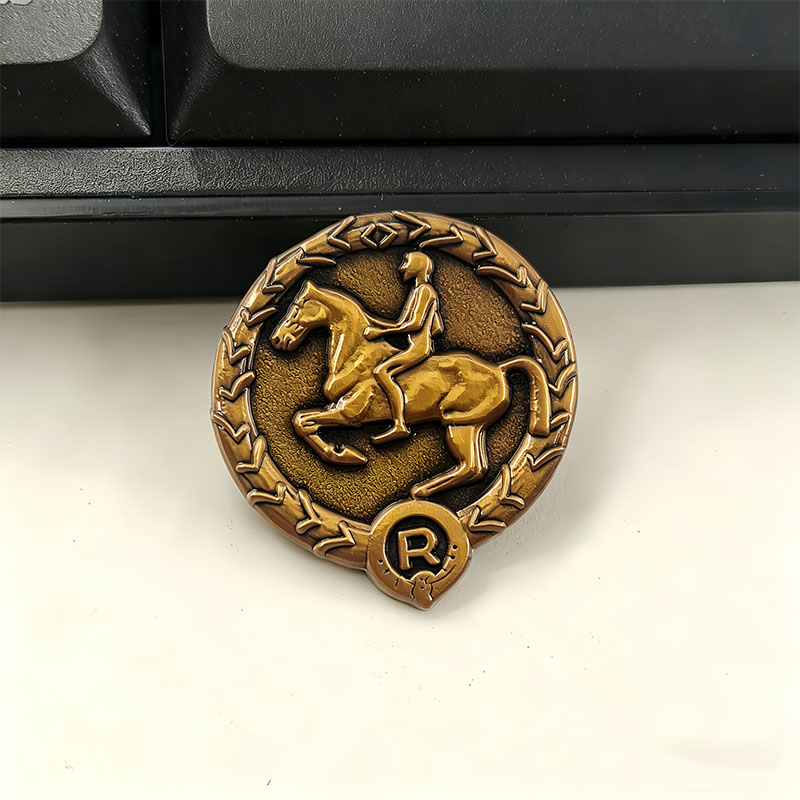 Vintage Collectible Jewelry - Alman Genç Süvari Rozeti Alman At