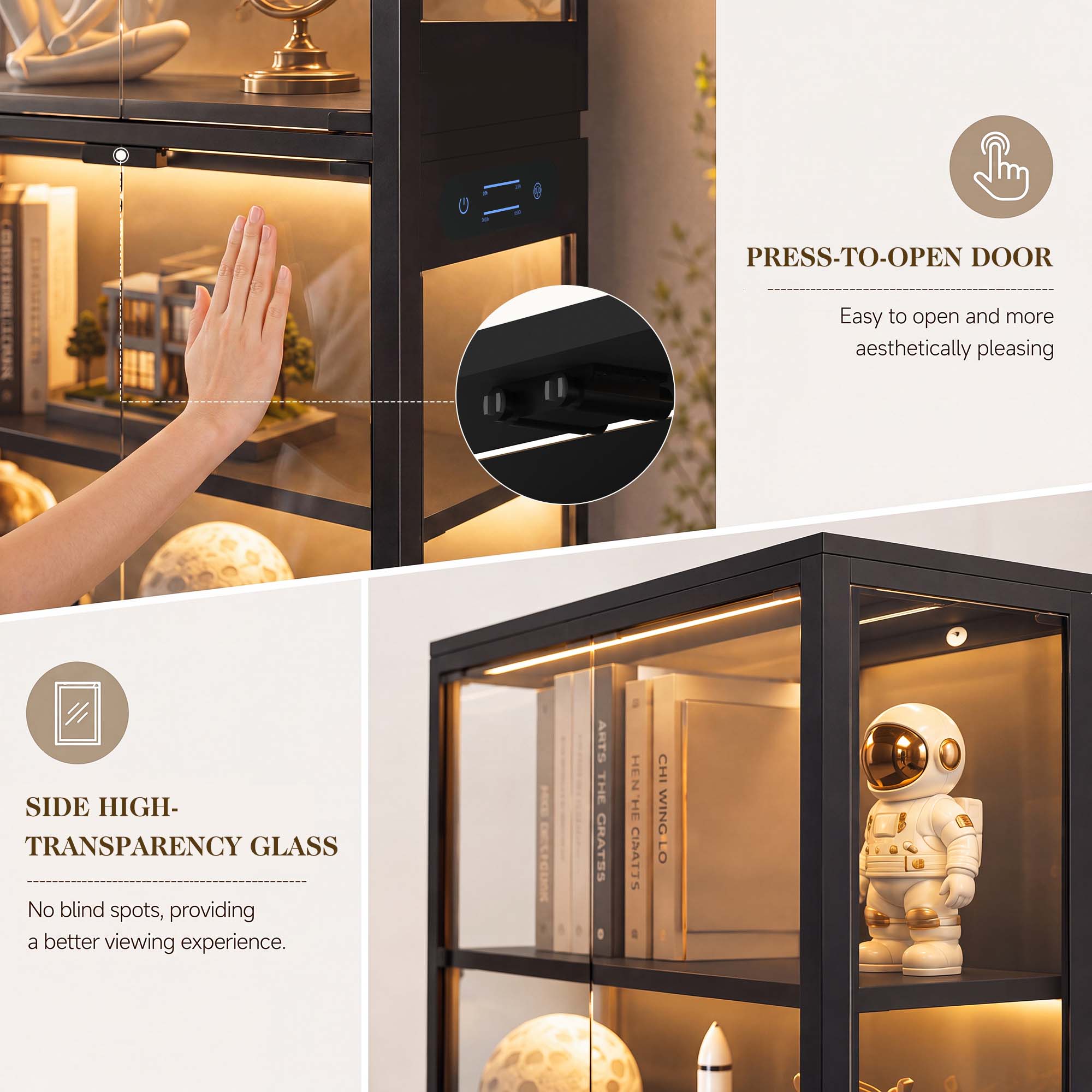 TCGBKAF 5 Katmanlı Cam Kapılı  - Collectible Collection incelemesi ve fiyatı