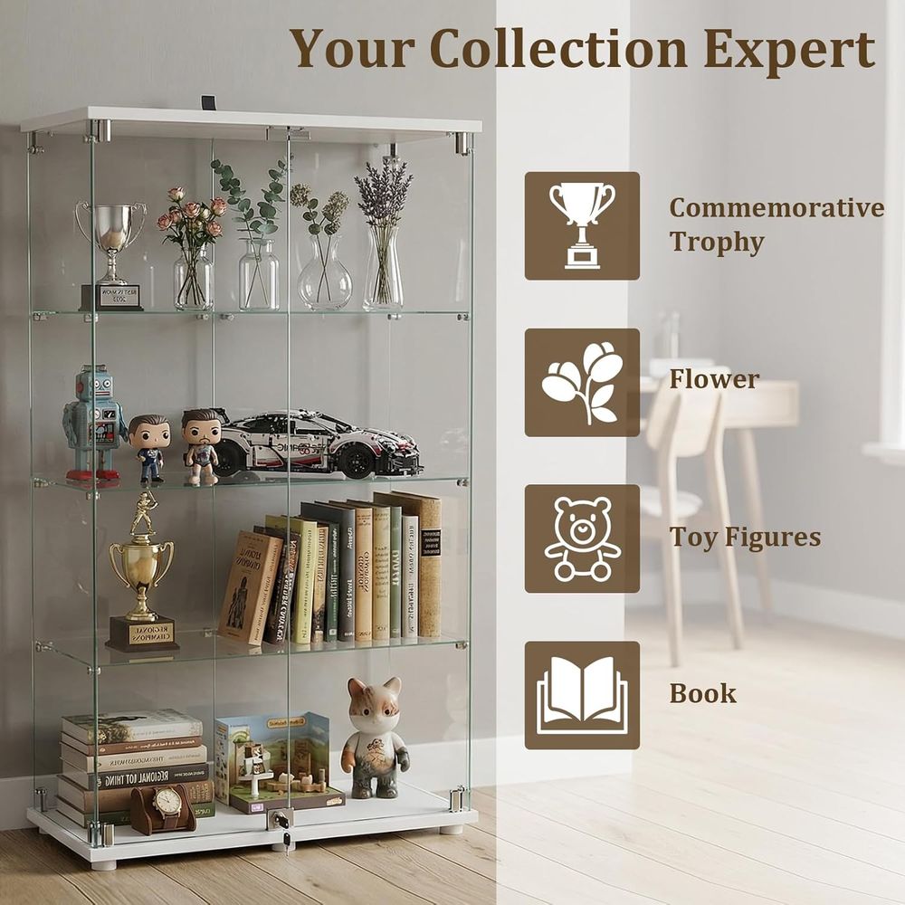 Temperli Camlı Vitrin, 4 Katlı - Collectible Collection incelemesi ve fiyatı