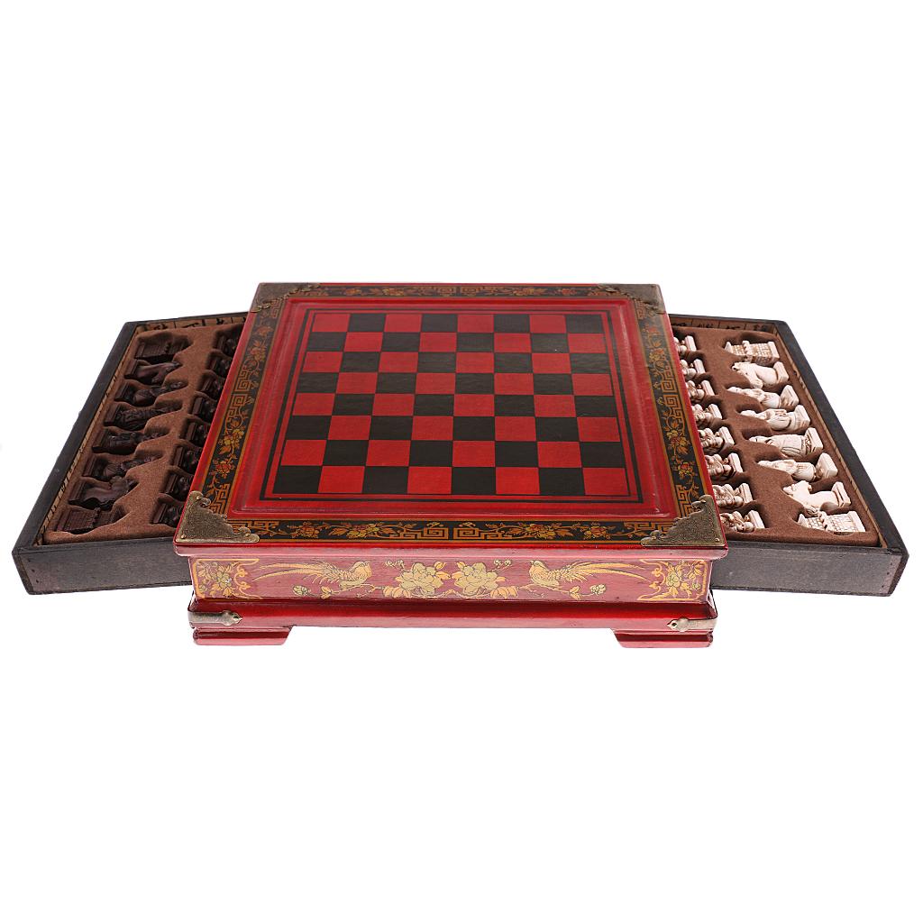 Çin Satranç Seti Reçine Antika - Vintage Collectible Board Games incelemesi ve fiyatı