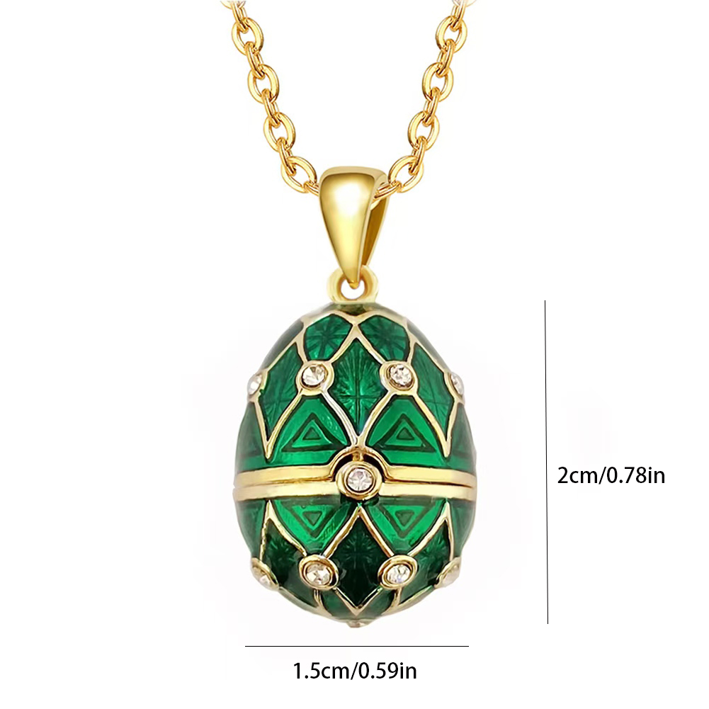 Emaye Faberge paskalya yumurta - Vintage Collectible Jewelry incelemesi ve fiyatı