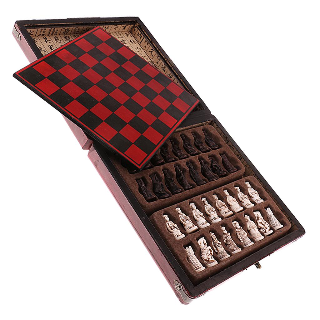 Çin Satranç Seti Ahşap Minyatü - Vintage Collectible Board Games incelemesi ve fiyatı