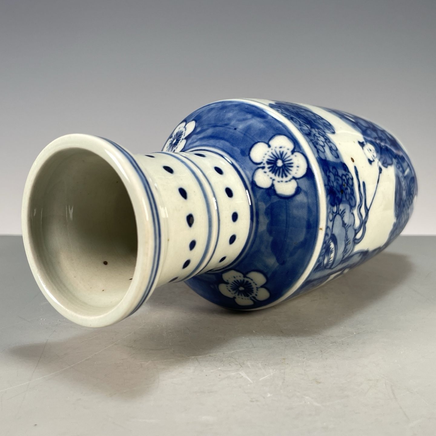 Mavi ve Beyaz Porselen Rouleau - Vintage Collectible Pottery incelemesi ve fiyatı