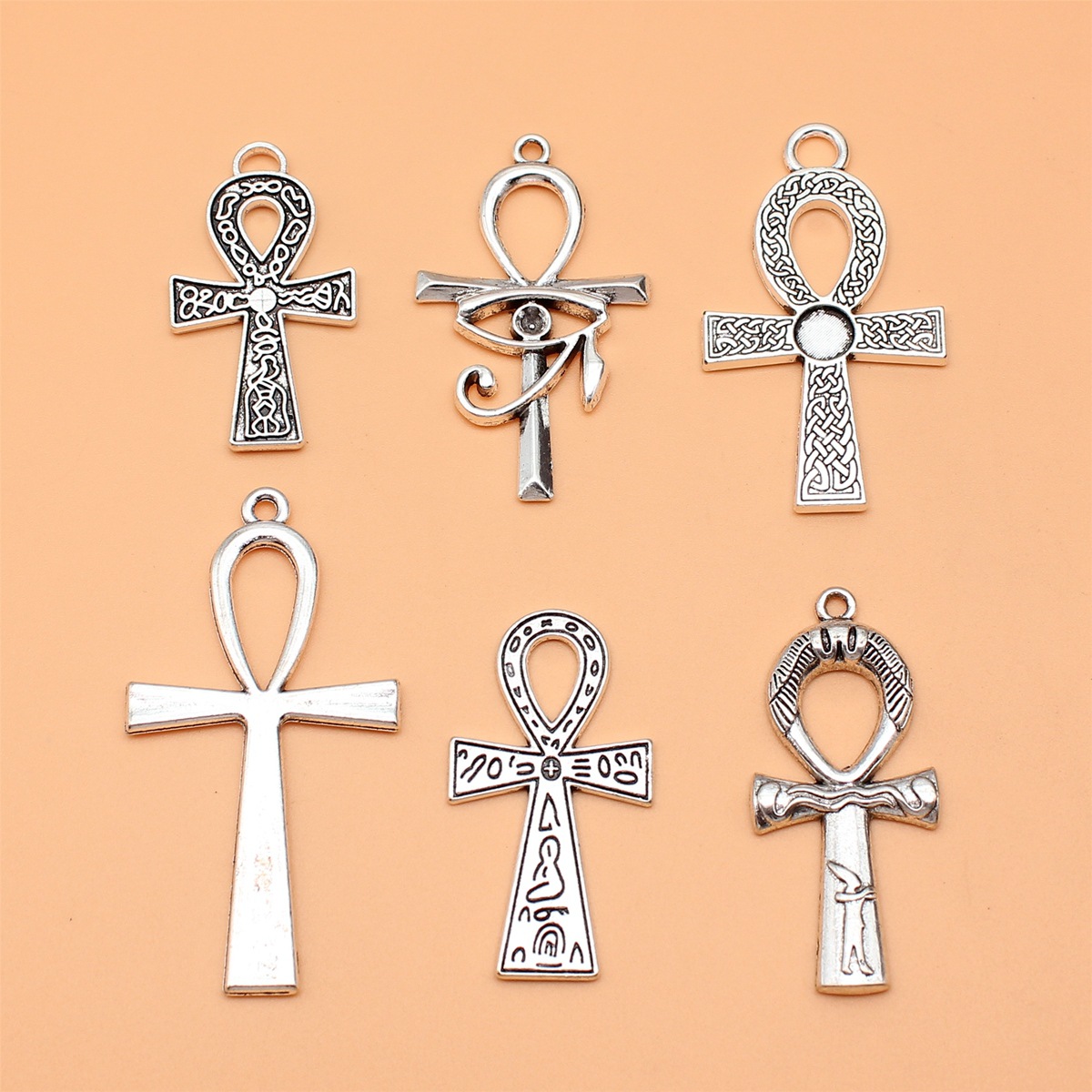 6 adet antik gümüş renk hayat  - Vintage Collectible Jewelry incelemesi ve fiyatı
