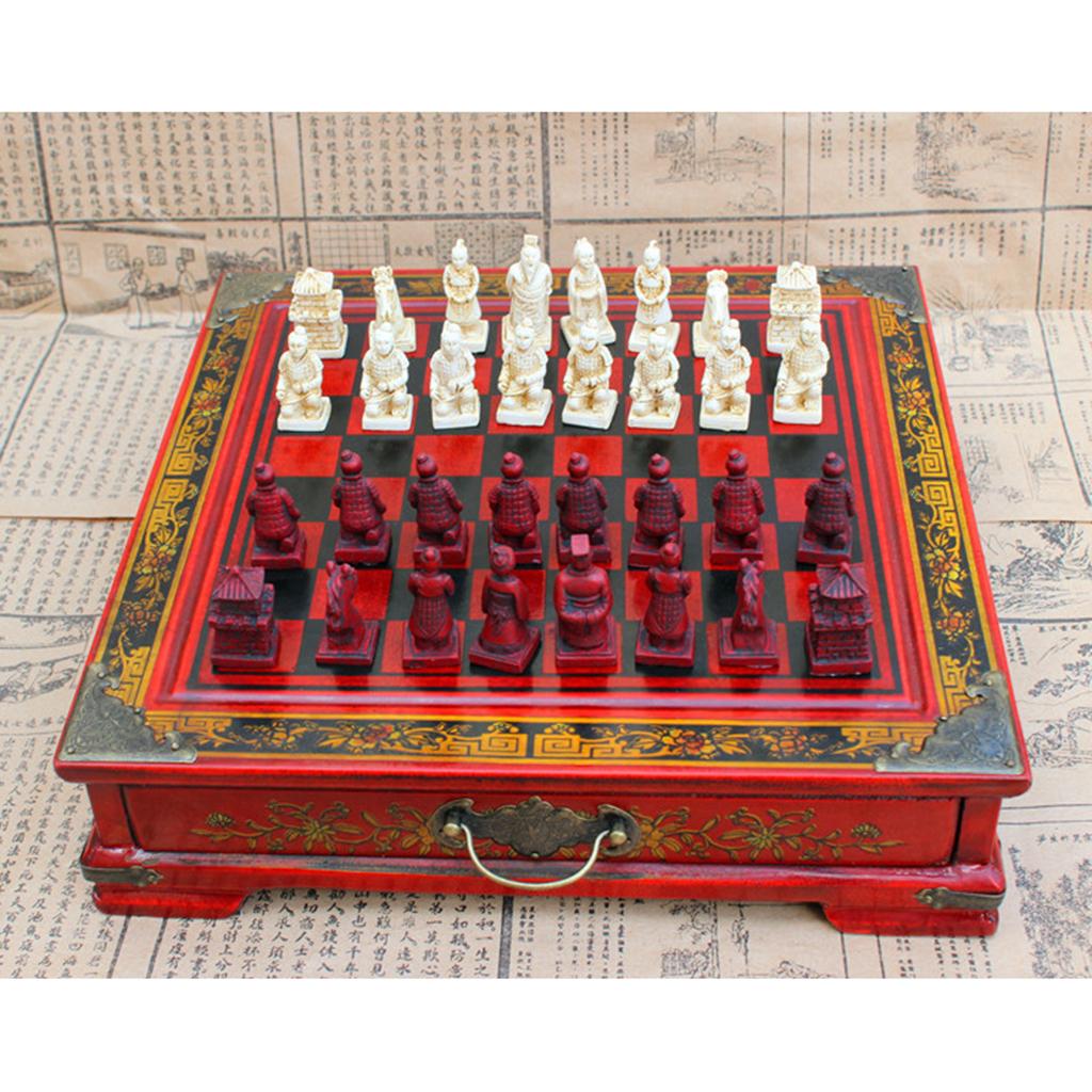 Vintage Çin Terracotta Satranç - Vintage Collectible Board Games incelemesi ve fiyatı