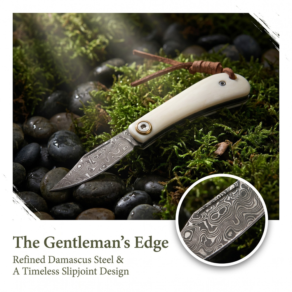 Kompakt Vintage EDC Şam Çelik  - Vintage Collectible Pocket Knives incelemesi ve fiyatı