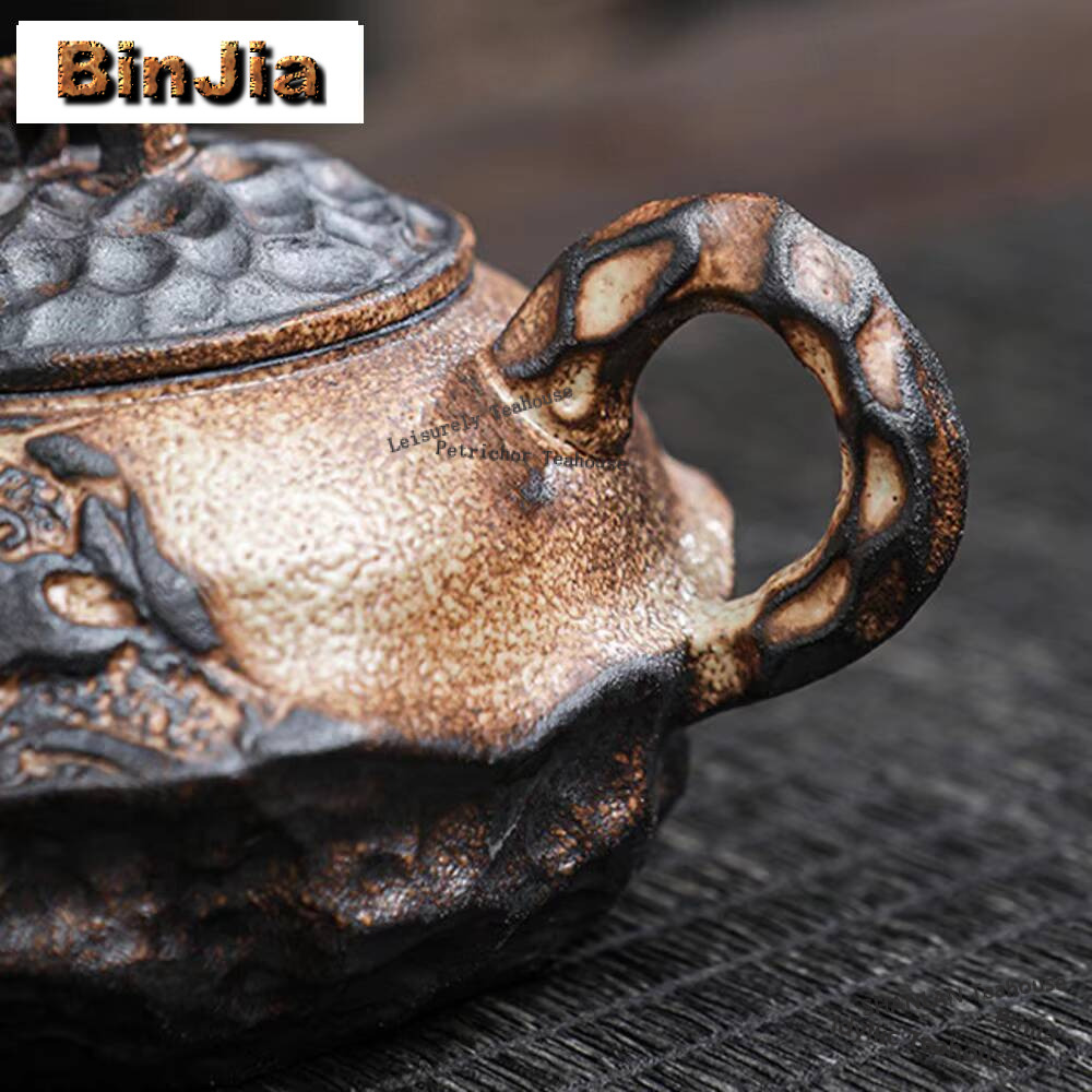Japon eski kaya çamur demlik e - Vintage Collectible Pottery incelemesi ve fiyatı