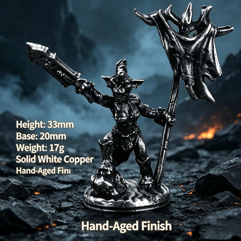 Beyaz Bakır Goblin Savaşçı Min - Vintage Collectible Board Games incelemesi ve fiyatı