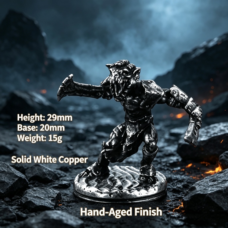 Beyaz Bakır Goblin Savaşçı Min - Vintage Collectible Board Games incelemesi ve fiyatı