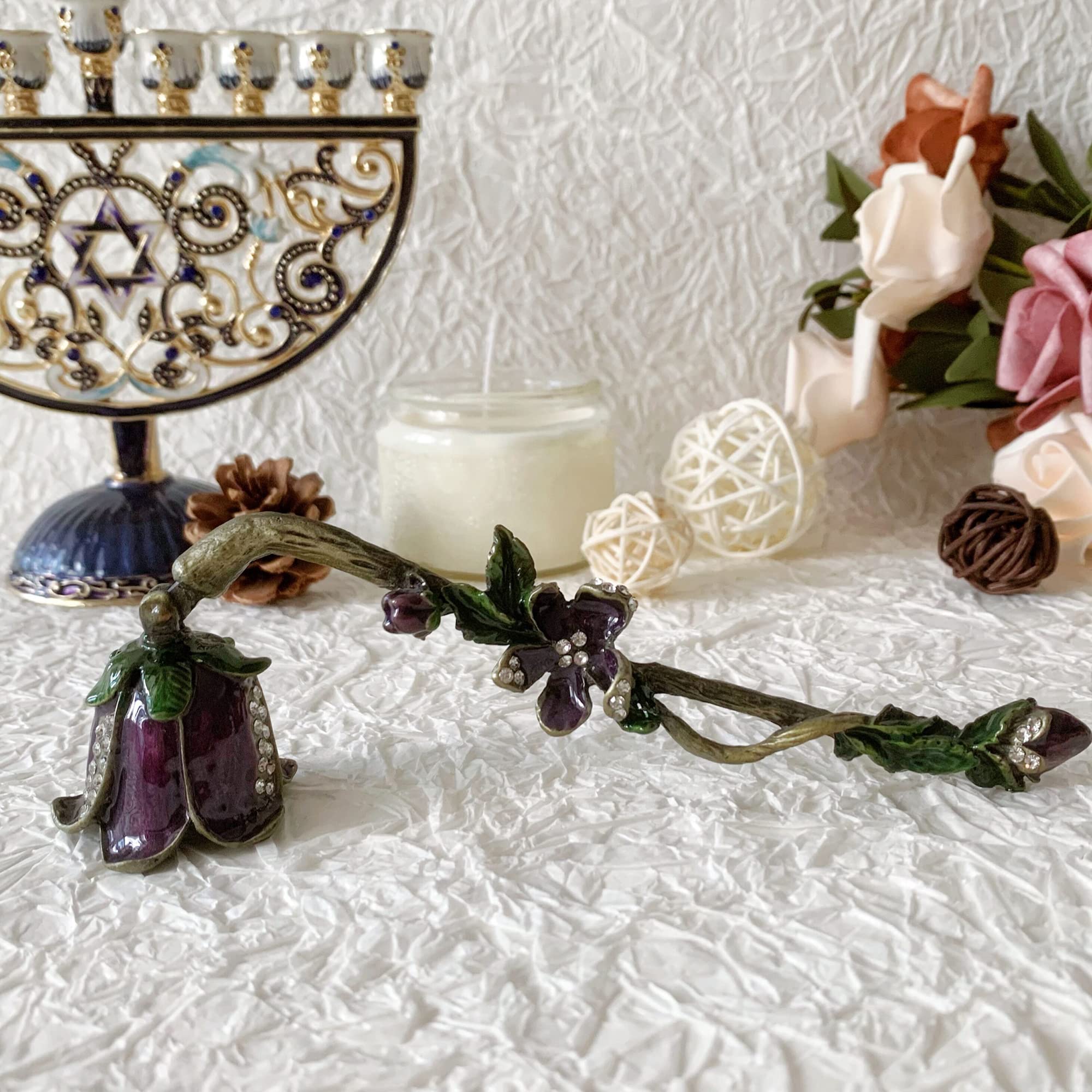 Lüks Menora Mum Söndürücü Çanı - Collectible Collection incelemesi ve fiyatı