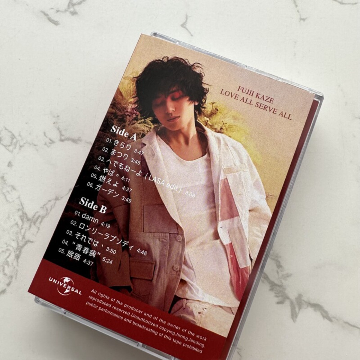 Fujii Kaze LOVE ALL SERVE ALL  - Vintage Collectibles & More Llc Photos incelemesi ve fiyatı
