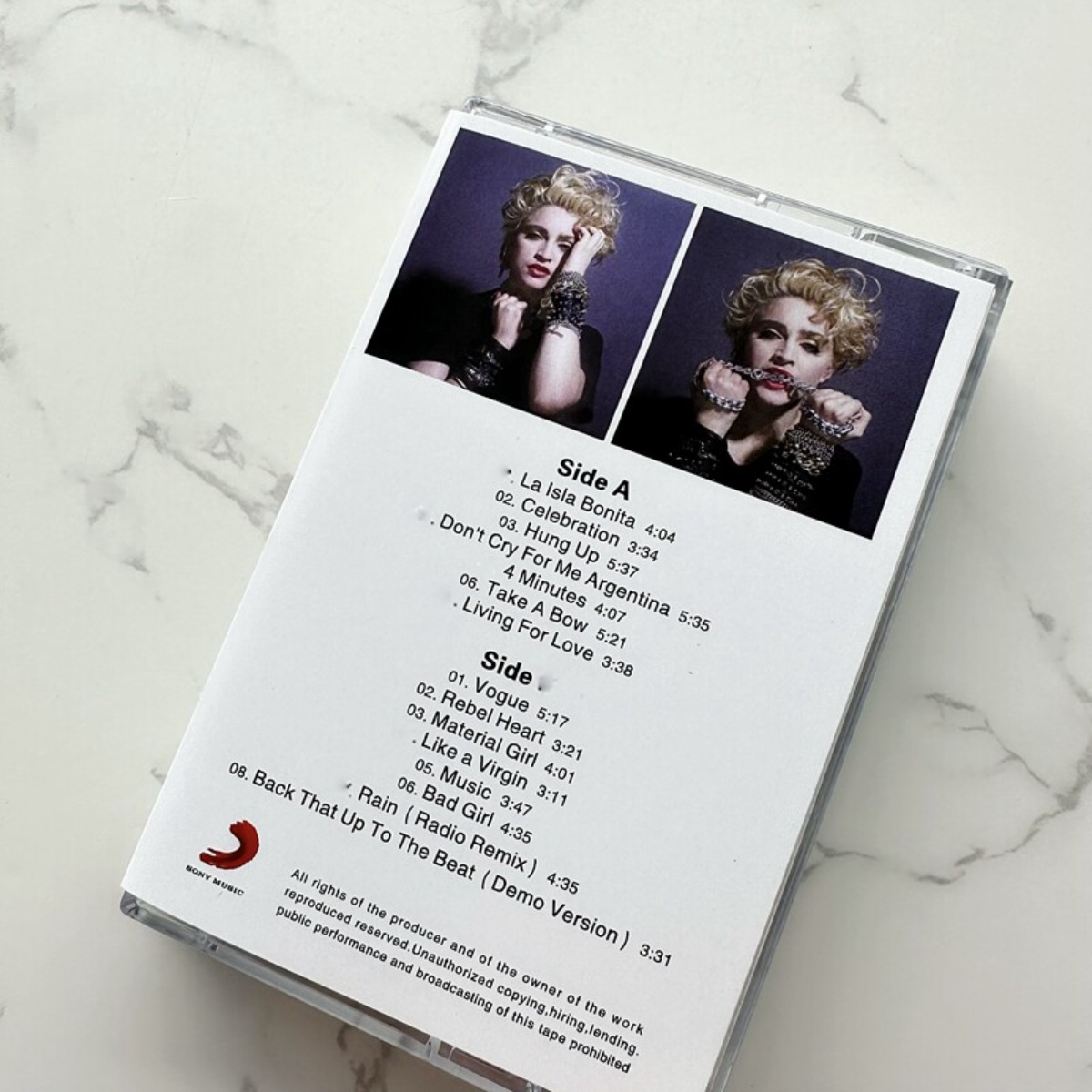 Madonna Klasik Pop Müzik Kaset - Vintage Collectibles & More Llc Photos incelemesi ve fiyatı
