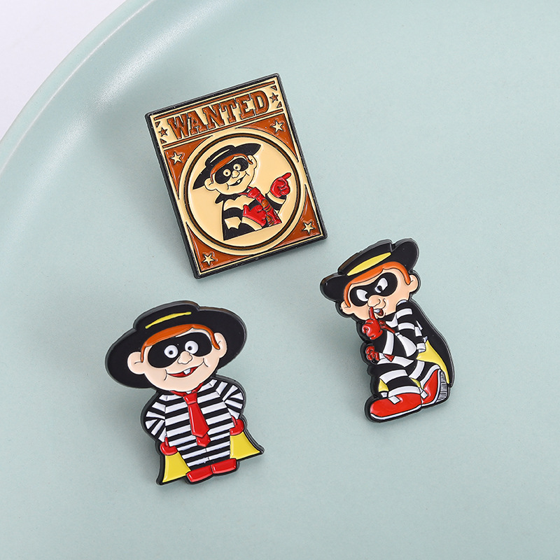 Vintage Hamburglar Emaye Pin S - Vintage Collectible Jewelry incelemesi ve fiyatı