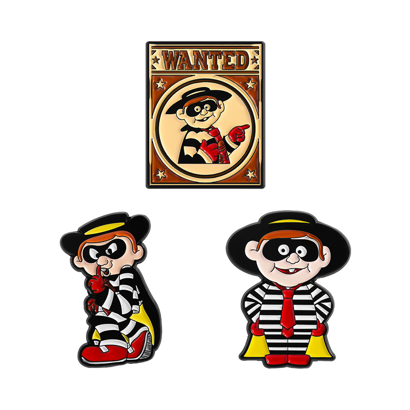 Vintage Hamburglar Emaye Pin S - Vintage Collectible Jewelry incelemesi ve fiyatı